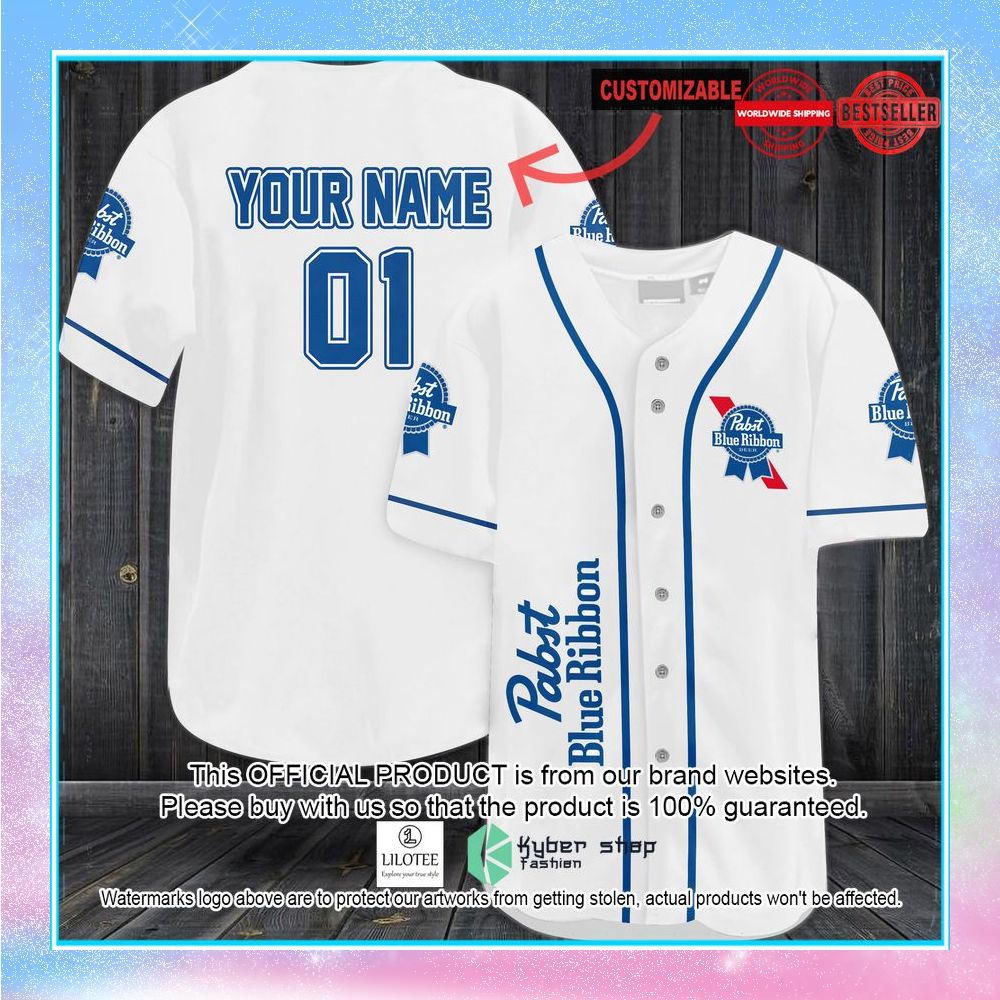 personalized pabst blue ribbon baseball jersey 1 120
