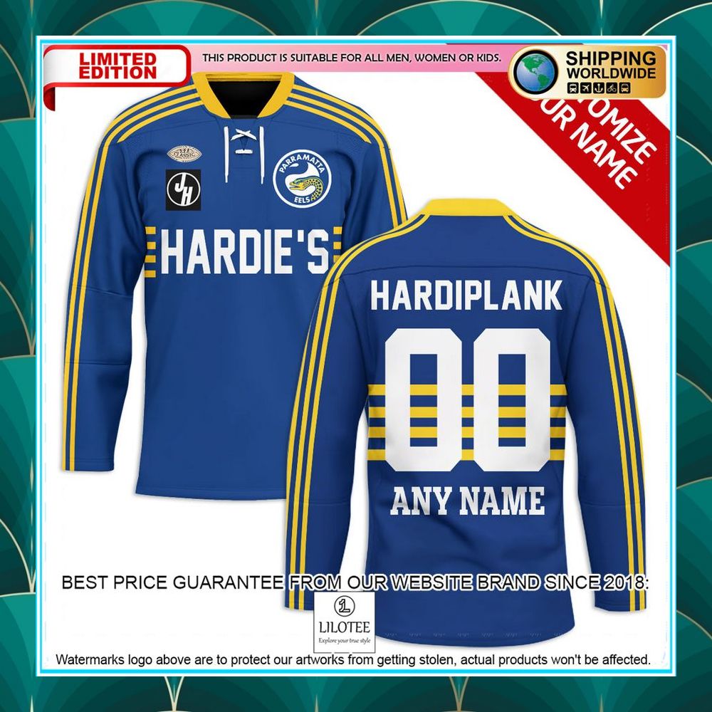 personalized parramatta eels blue hockey jersey 1 412
