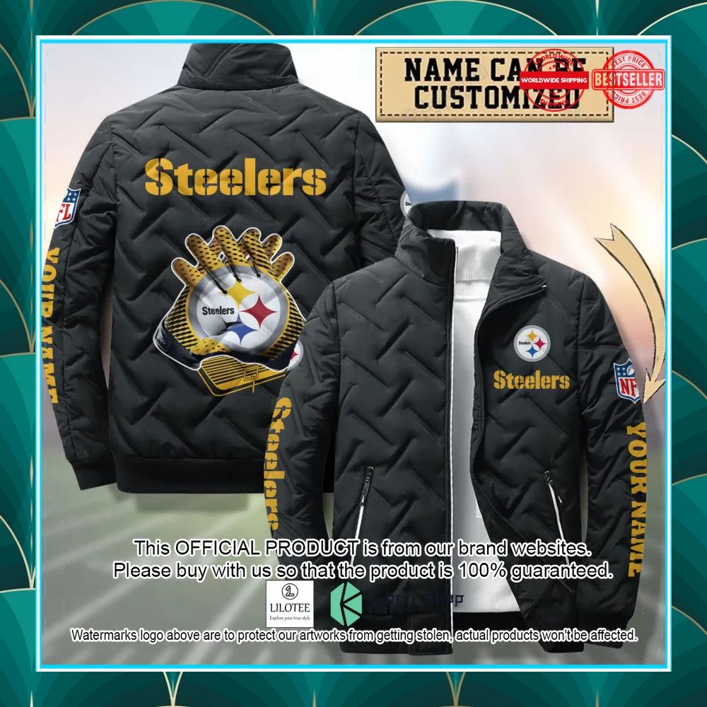 personalized pittsburgh steelers nfl puffer jacket 1 56