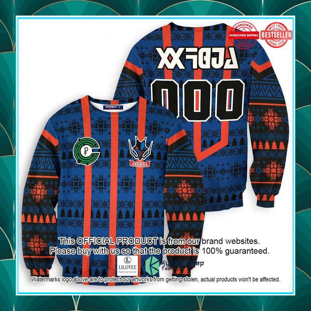 personalized pokemon dragon uniform christmas sweater 1 922