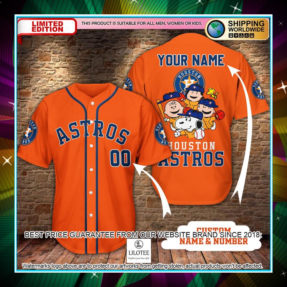 personalized snoopy houston astros baseball jersey 1 216