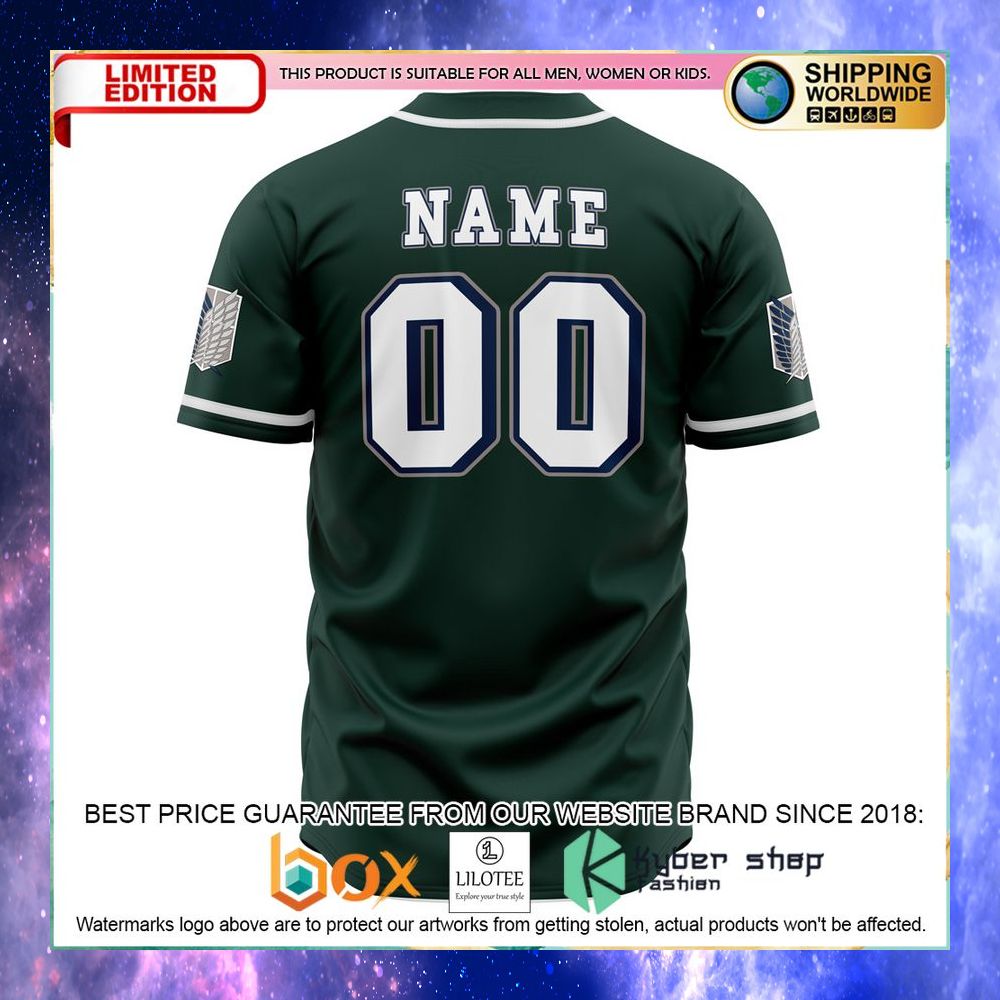 Personalized Survey Corps Ackerman Attack on Titan Baseball Jersey - LIMITED EDITION 7 personalized survey corps ackerman attack on titan baseball jersey 3 335