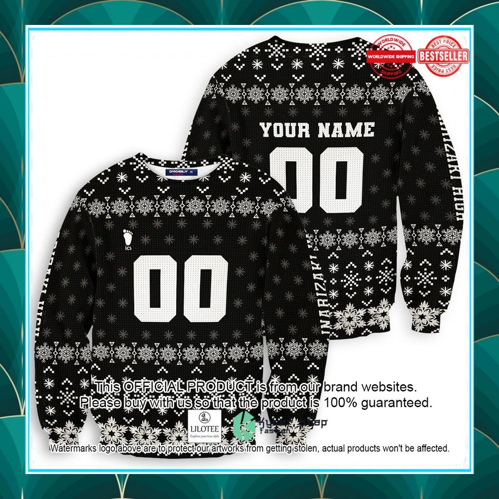 personalized team inarizaki christmas ugly sweater 1 678