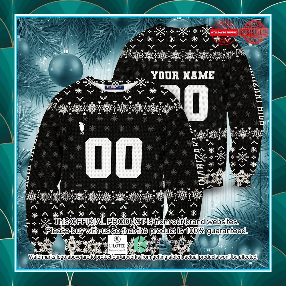 personalized team inarizaki christmas ugly sweater 2 10