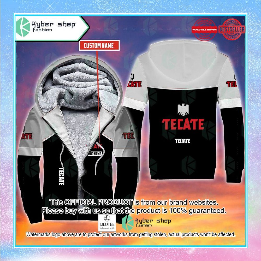 personalized tecate fleece hoodie 1 771