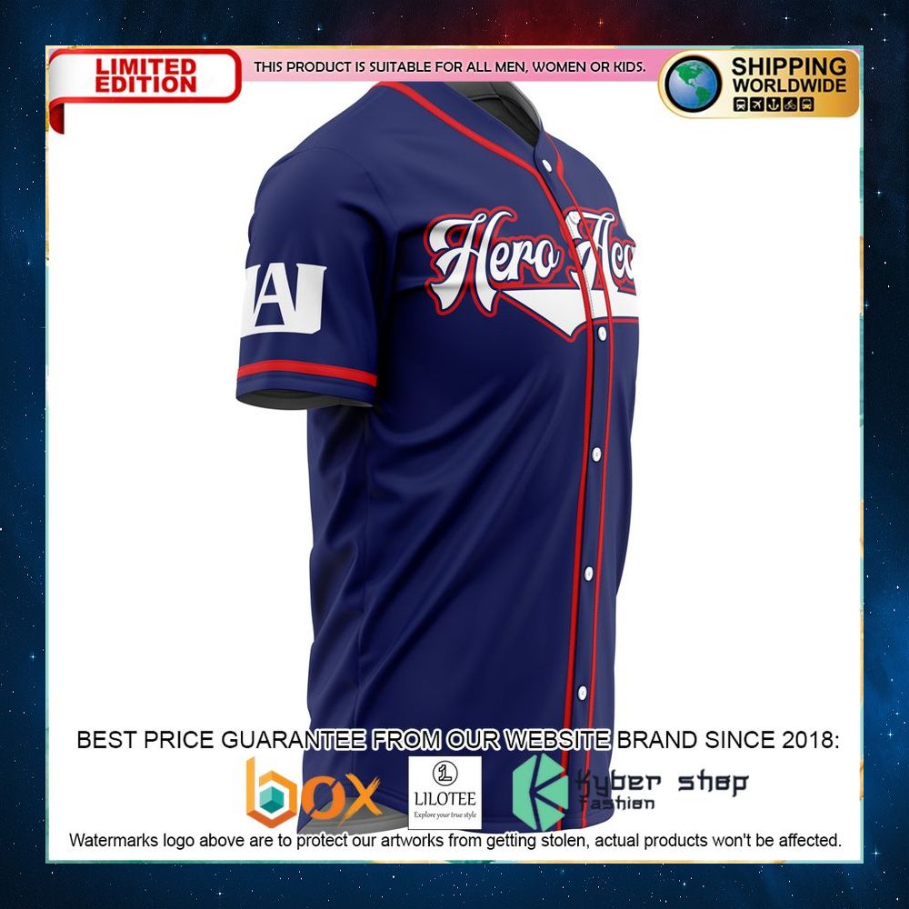 Personalized UA Training Uniform My Hero Academia Baseball Jersey - LIMITED EDITION 4 personalized ua training uniform my hero academia baseball jersey 4 233
