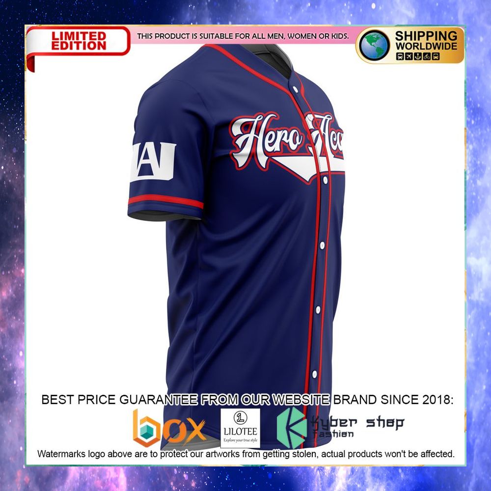 Personalized UA Training Uniform My Hero Academia Baseball Jersey - LIMITED EDITION 8 personalized ua training uniform my hero academia baseball jersey 4 312