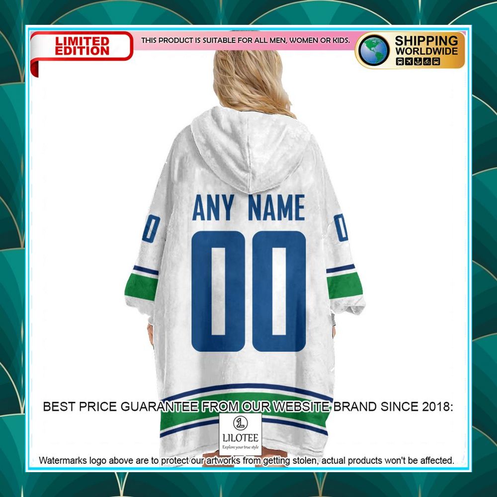 Personalized Vancouver Canucks white Oodie Blanket Hoodie - LIMITED EDITION 6 personalized vancouver canucks white oodie blanket hoodie 6 471