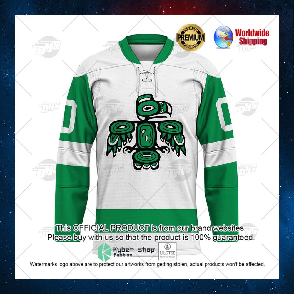 personalized vintage ahl seattle totems white 1970 hockey jersey 2 334