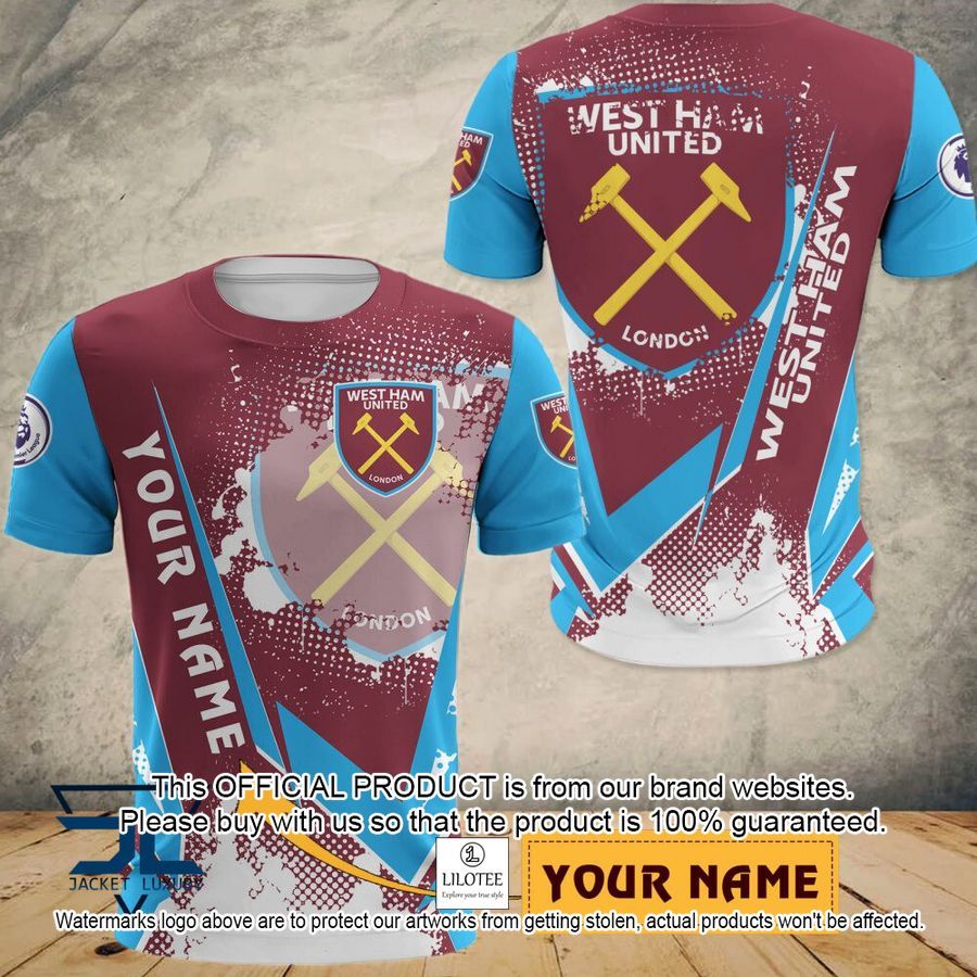 Personalized West Ham United F.C Shirt, Hoodie - LIMITED EDITION 5 personalized west ham united f c shirt hoodie 5 305