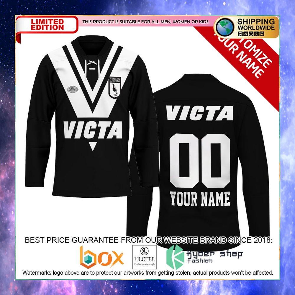 personalized wests tigers nrl hockey jersey 2 675