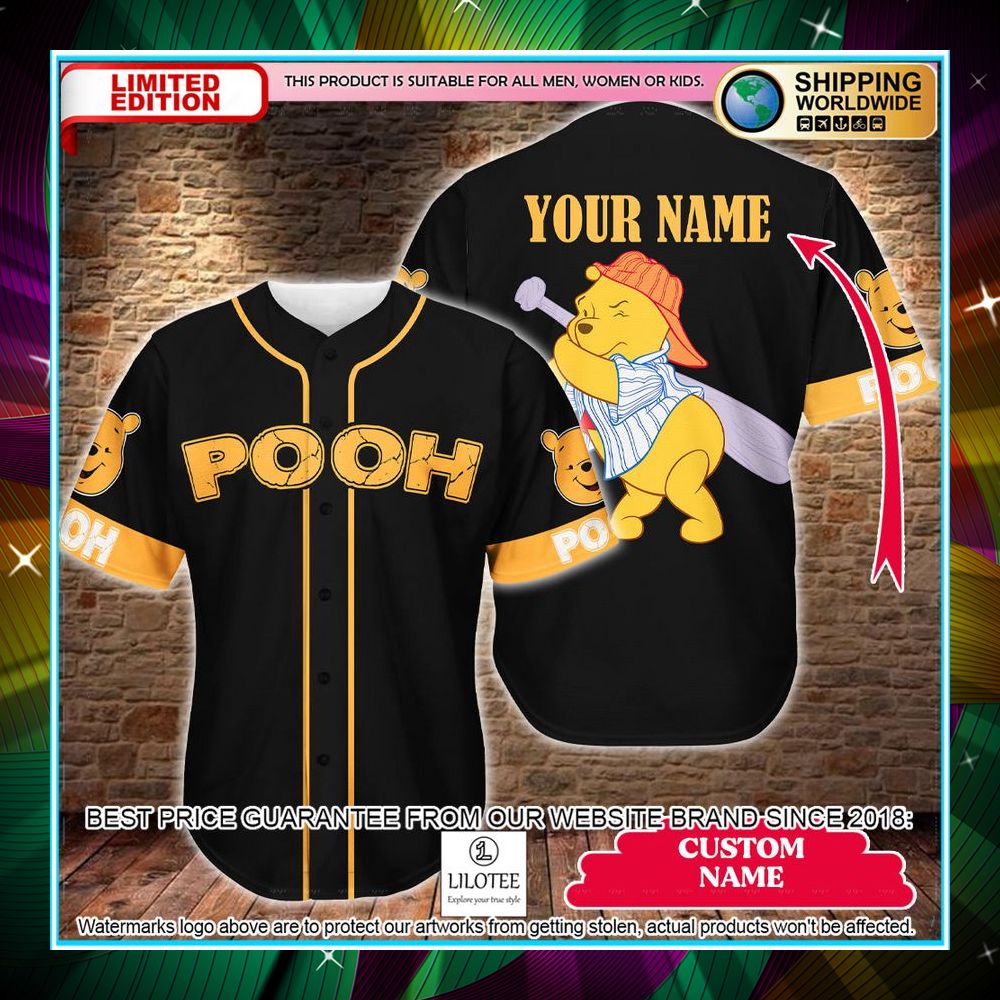 personalized winnie the pooh baseball jersey 1 179