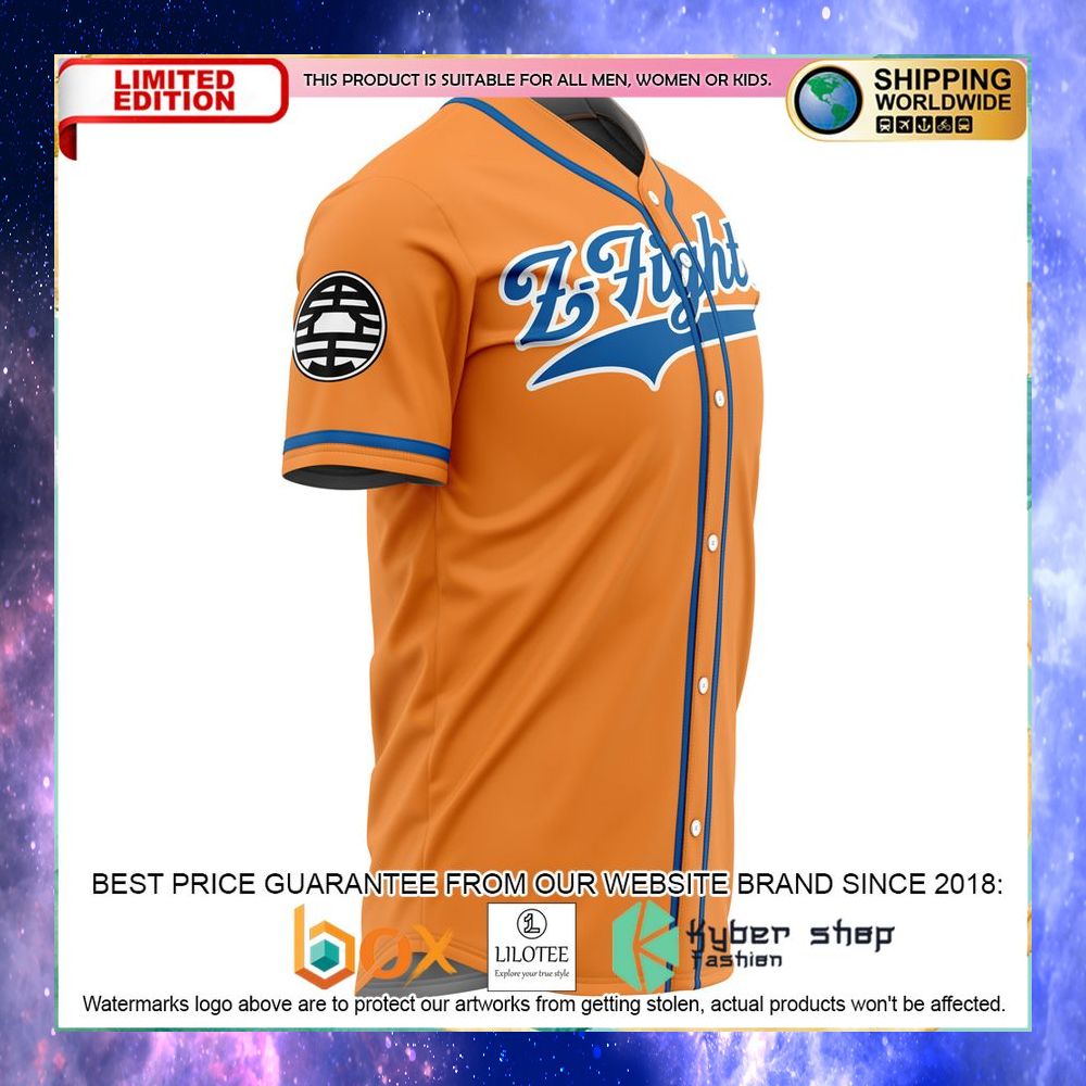 Personalized Z-Fighters Goku Dragon Ball Z Baseball Jersey - LIMITED EDITION 8 personalized z fighters goku dragon ball z baseball jersey 4 574