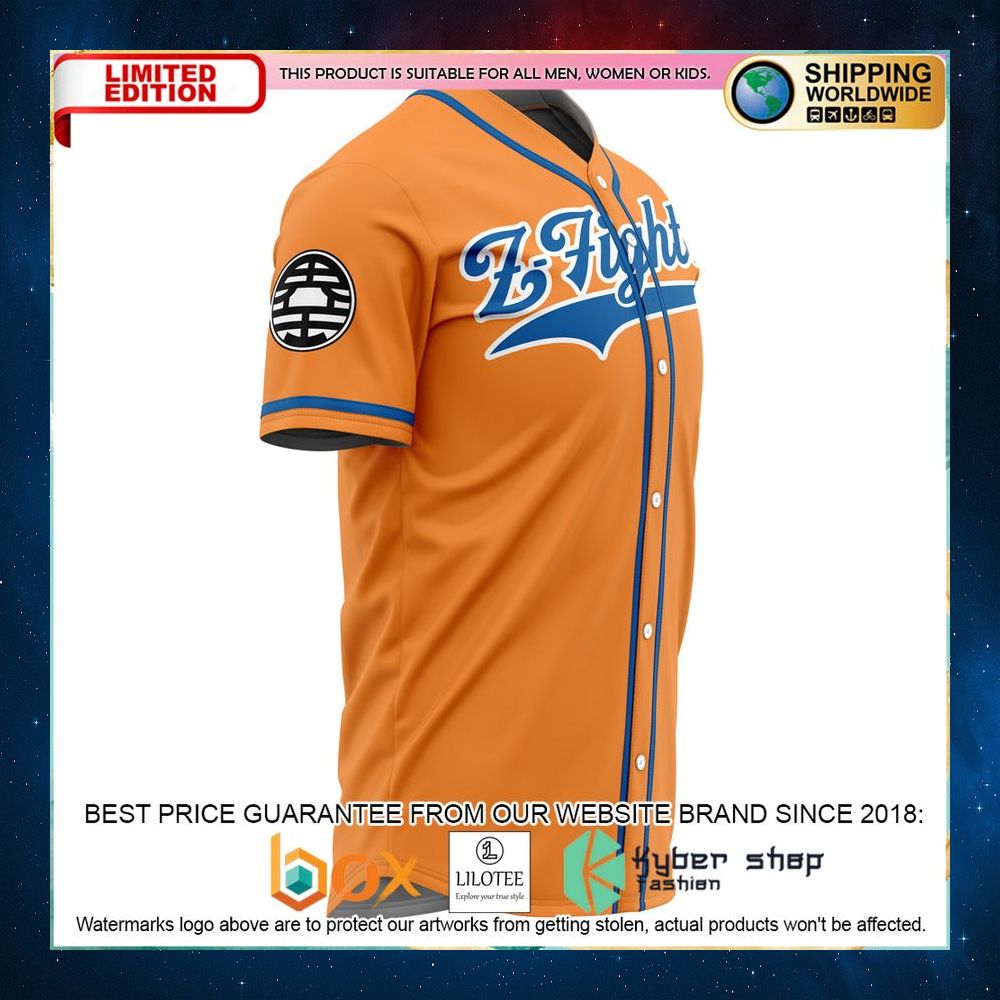 Personalized Z-Fighters Goku Dragon Ball Z Baseball Jersey - LIMITED EDITION 4 personalized z fighters goku dragon ball z baseball jersey 4 577