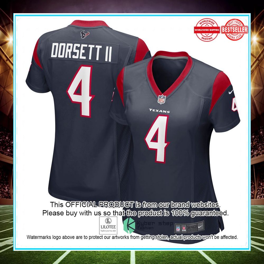 Phillip Dorsett II Houston Texans Navy Football Jersey - LIMITED EDITION 4 phillip dorsett ii houston texans navy football jersey 4 220