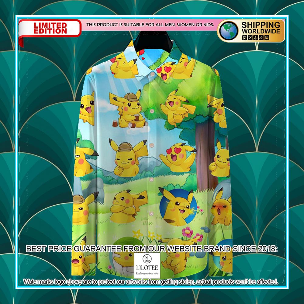 pikachu long sleeve shirt 1 402