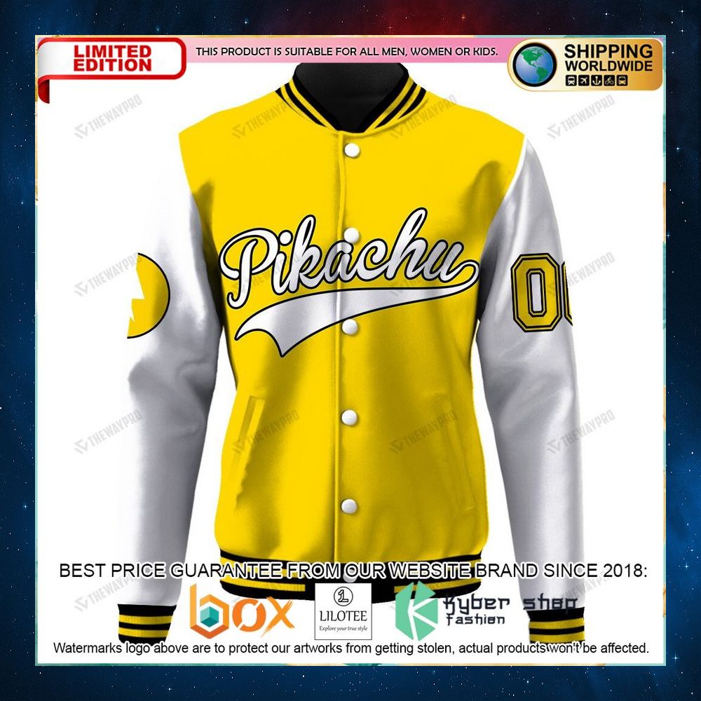 pikachu pokeball personalized baseball jacket 2 857