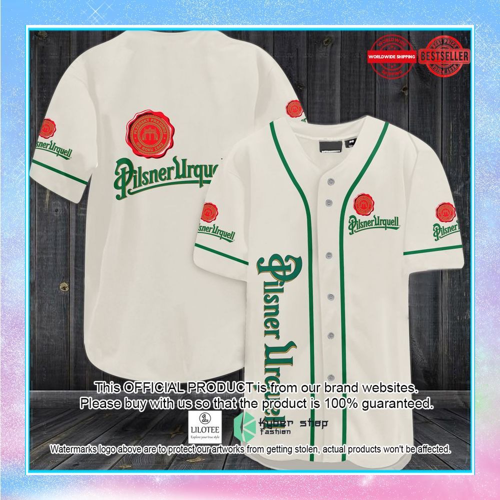 pilsner urquell baseball jersey 1 925