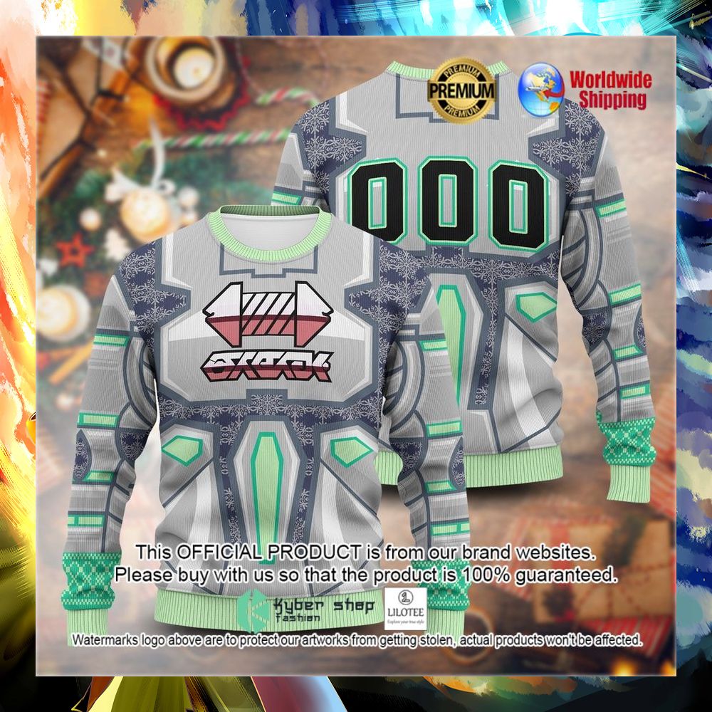 pokemon steel uniform personalized christmas sweater 2 651