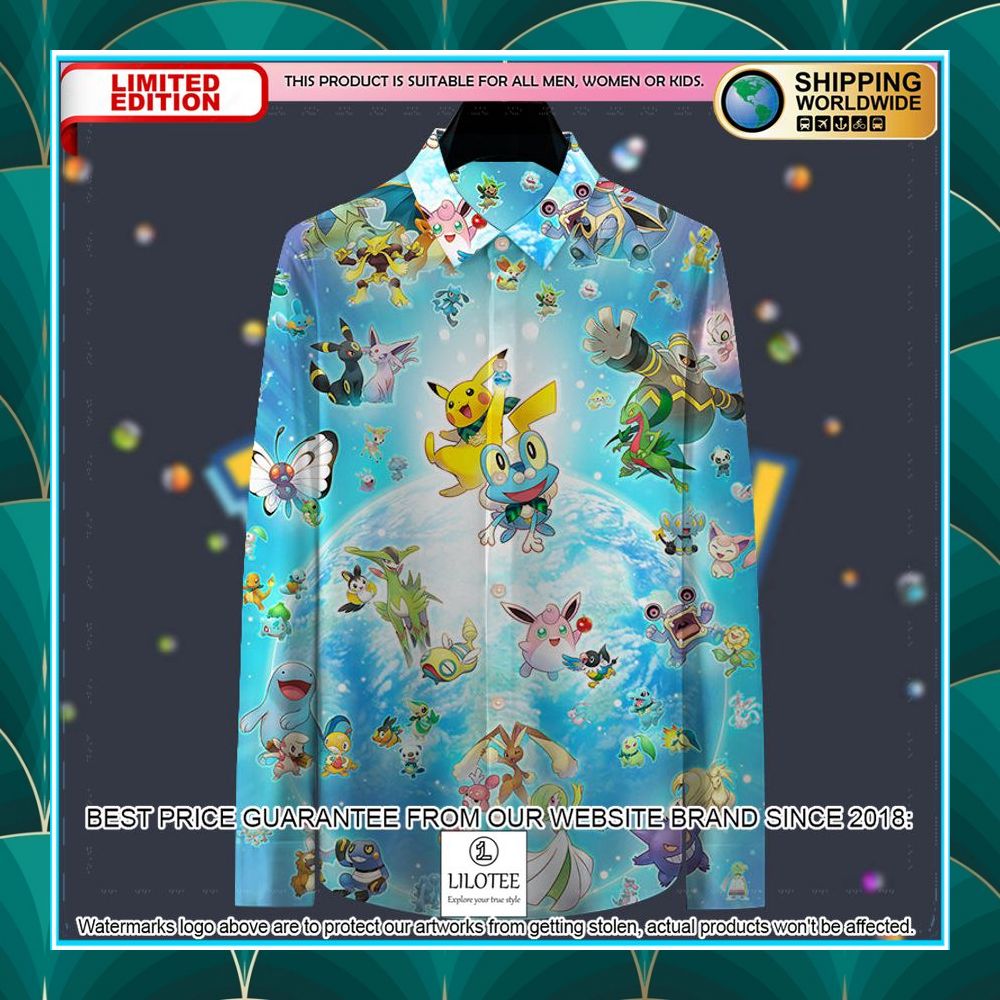 pokemon universe long sleeve shirt 2 562