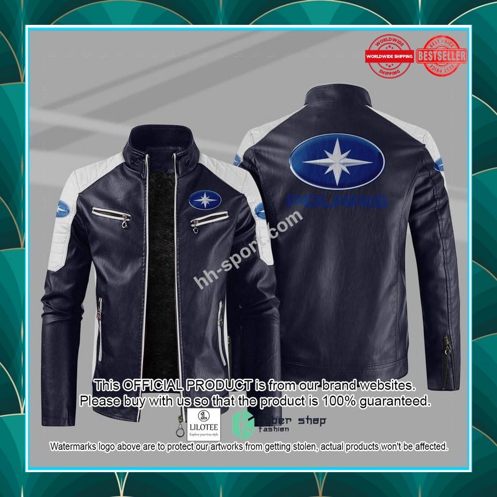 polaris motorcycle motor leather jacket 5 212