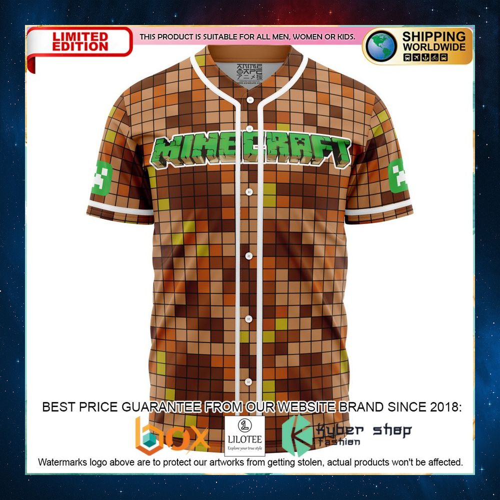 power minecraft baseball jersey 1 501