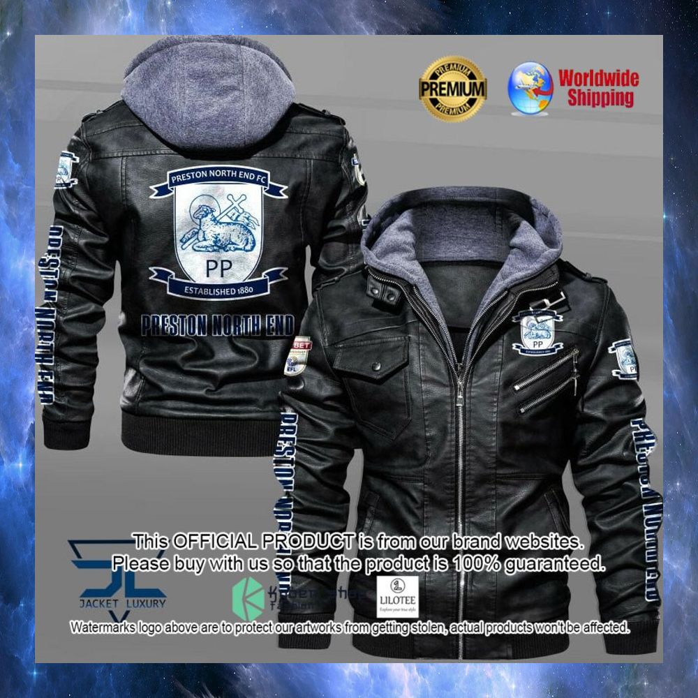 preston north end f c leather jacket 1 613
