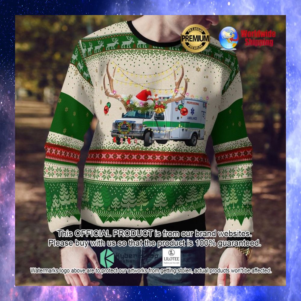 pro ems santa hat christmas ugly sweater 1 220