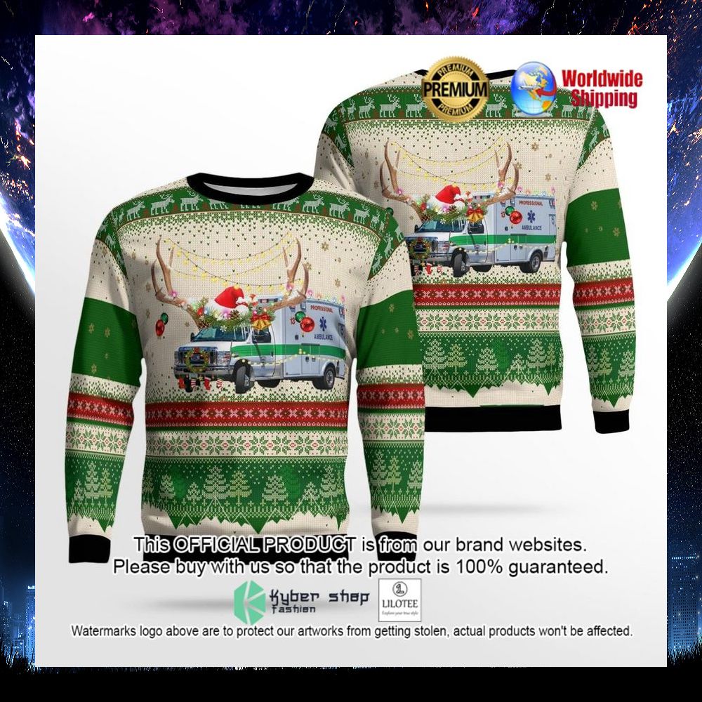 pro ems santa hat christmas ugly sweater 1 749