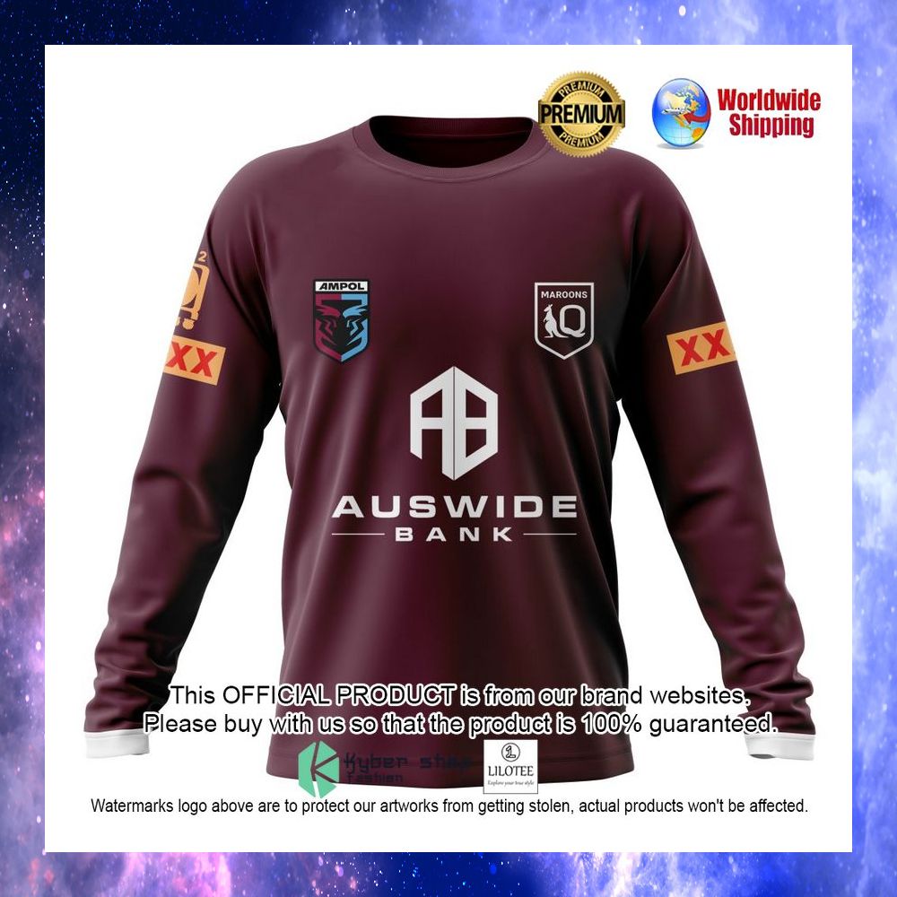 queensland maroons auswide bank personalized 3d hoodie shirt 6 804