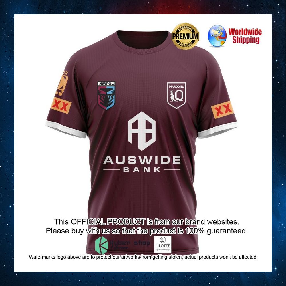 queensland maroons auswide bank personalized 3d hoodie shirt 8 160