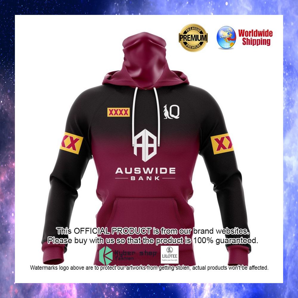 queensland maroons auswide bank the star personalized 3d hoodie shirt 4 498