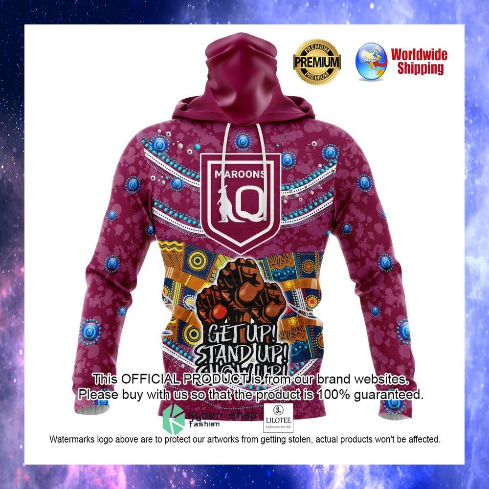 queensland maroons naidoc get up stan up show up personalized 3d hoodie shirt 4 252