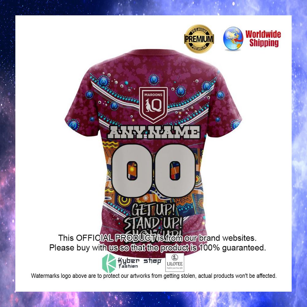 queensland maroons naidoc get up stan up show up personalized 3d hoodie shirt 9 370