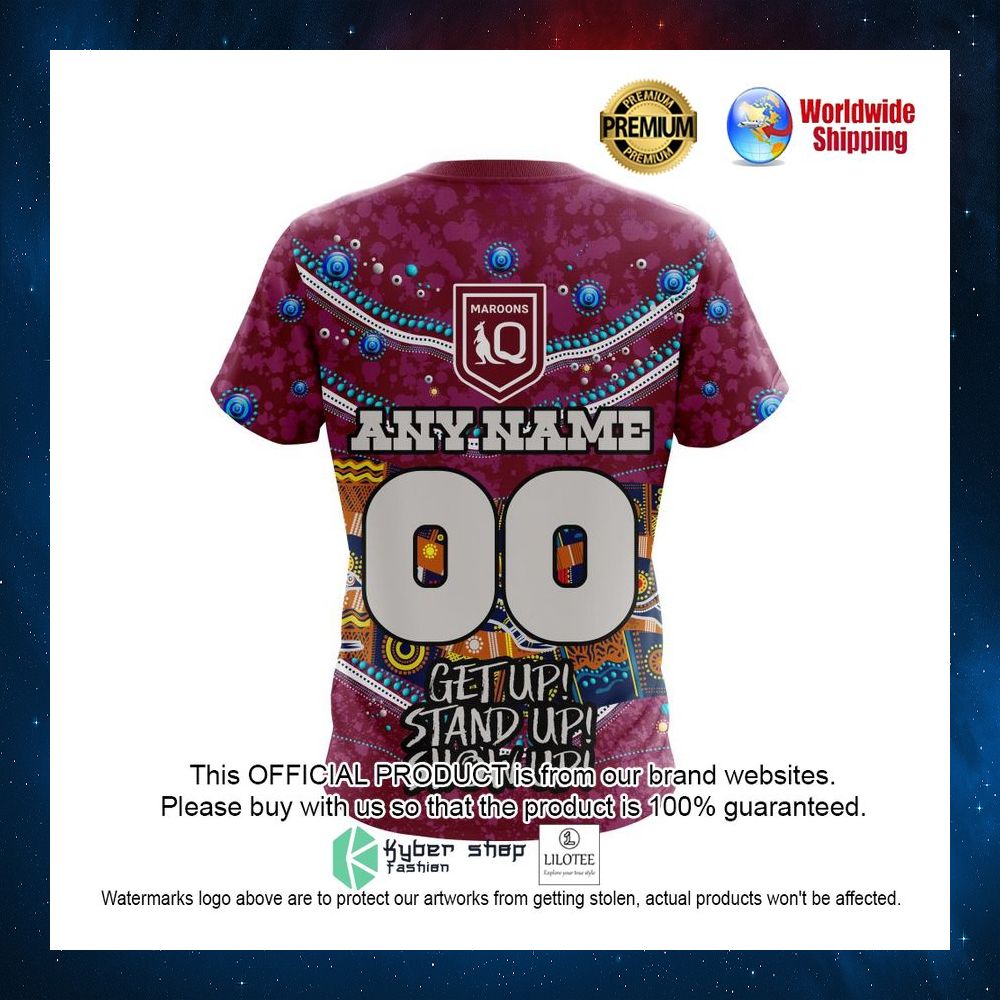 queensland maroons naidoc get up stan up show up personalized 3d hoodie shirt 9 589