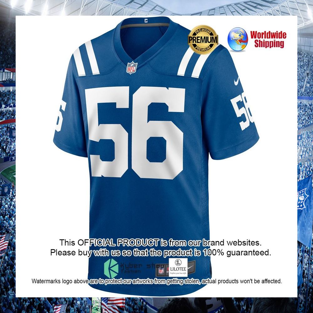 quenton nelson indianapolis colts nike royal football jersey 2 457