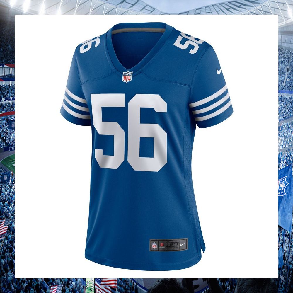 quenton nelson indianapolis colts nike womens alternate royal football jersey 2 738