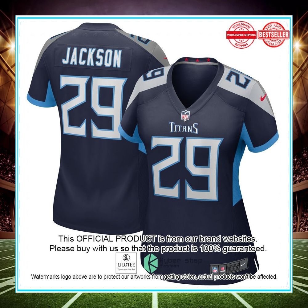 theo jackson tennessee titans nike womens game player navy football jersey 1 183