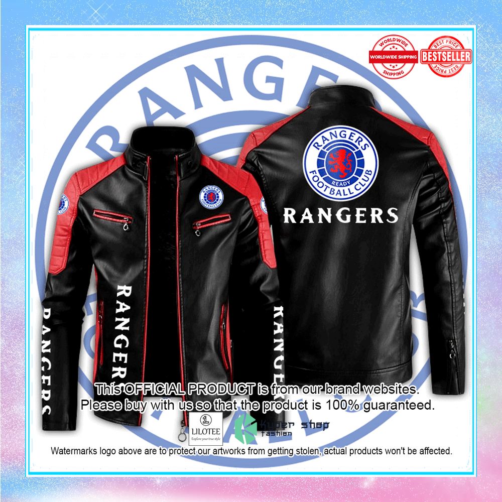 rangers fc motor block leather jacket 2 340