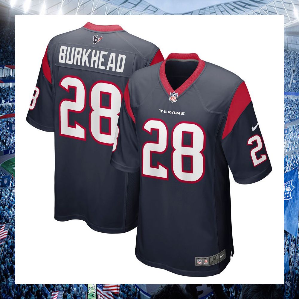 rex burkhead houston texans nike navy football jersey 1 410
