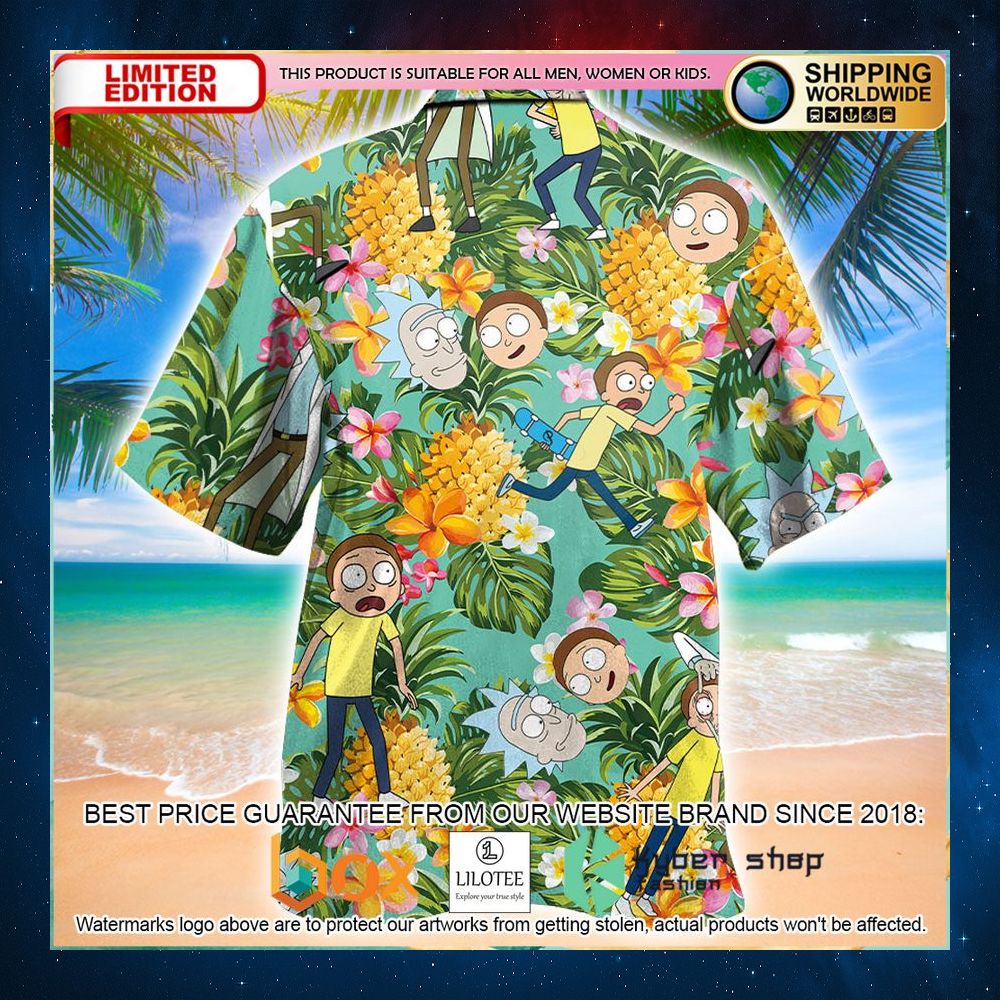 rick and morty hawaiian shirt 2 872