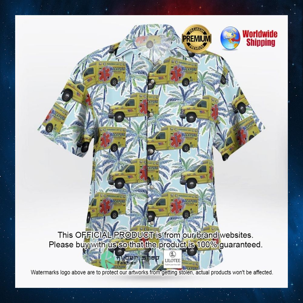 rockford michigan rockford ambulance service hawaiian shirt 2 747