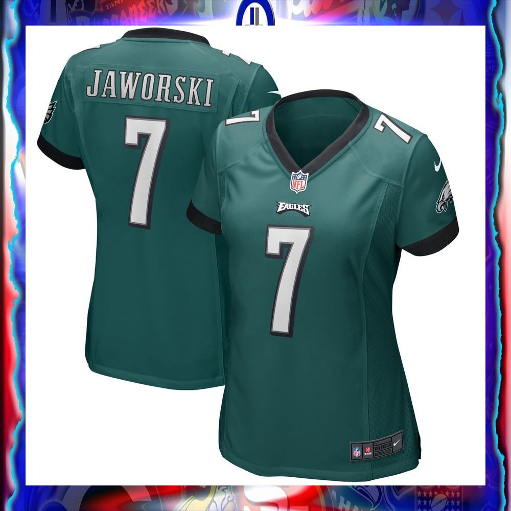 Ron Jaworski Philadelphia Eagles Women's Football Retired Midnight Green Football Jersey 5 ron jaworski philadelphia eagles womens football retired midnight green football jersey 1 352