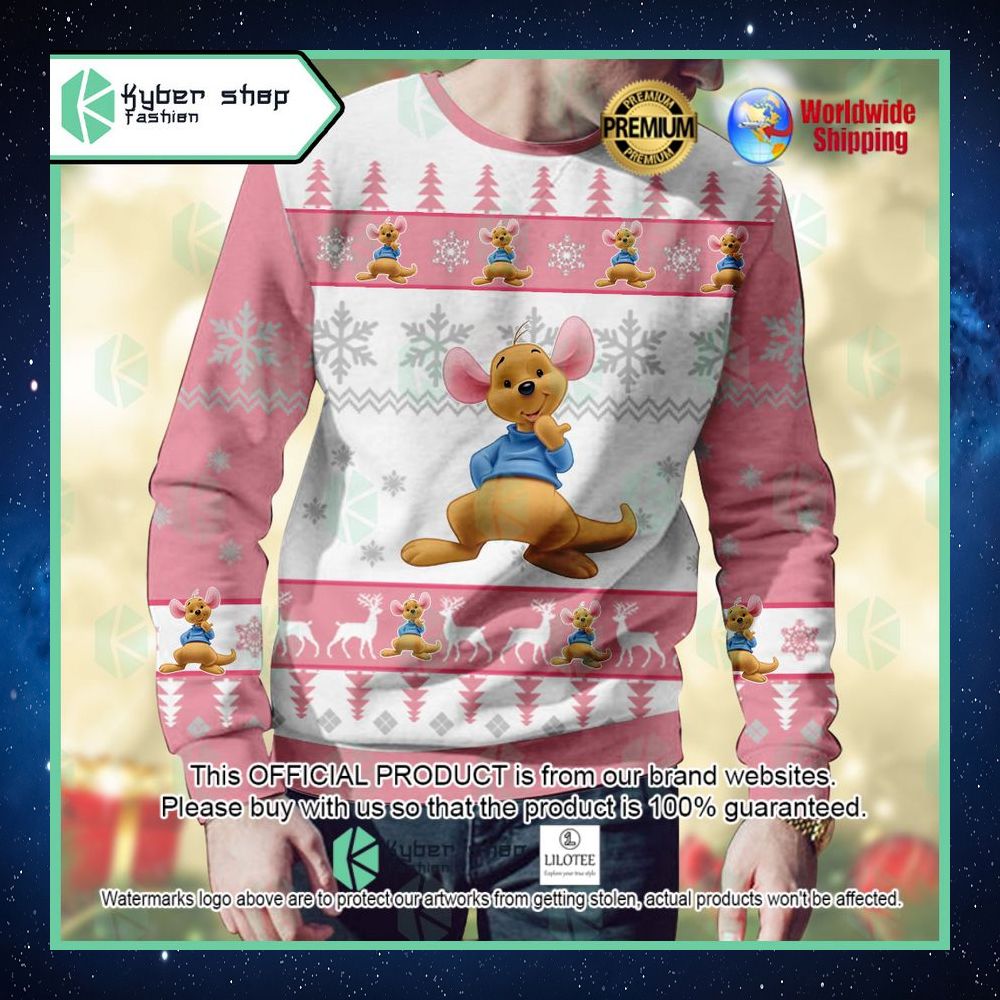 roo the new adventures of winnie the pooh christmas sweater 1 72