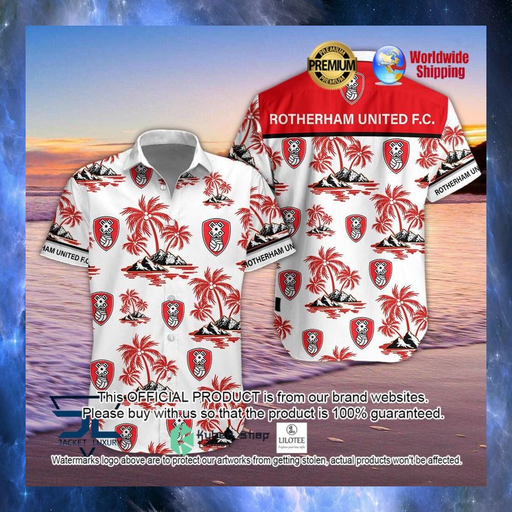rotherham united hawaiian shirt short 1 864