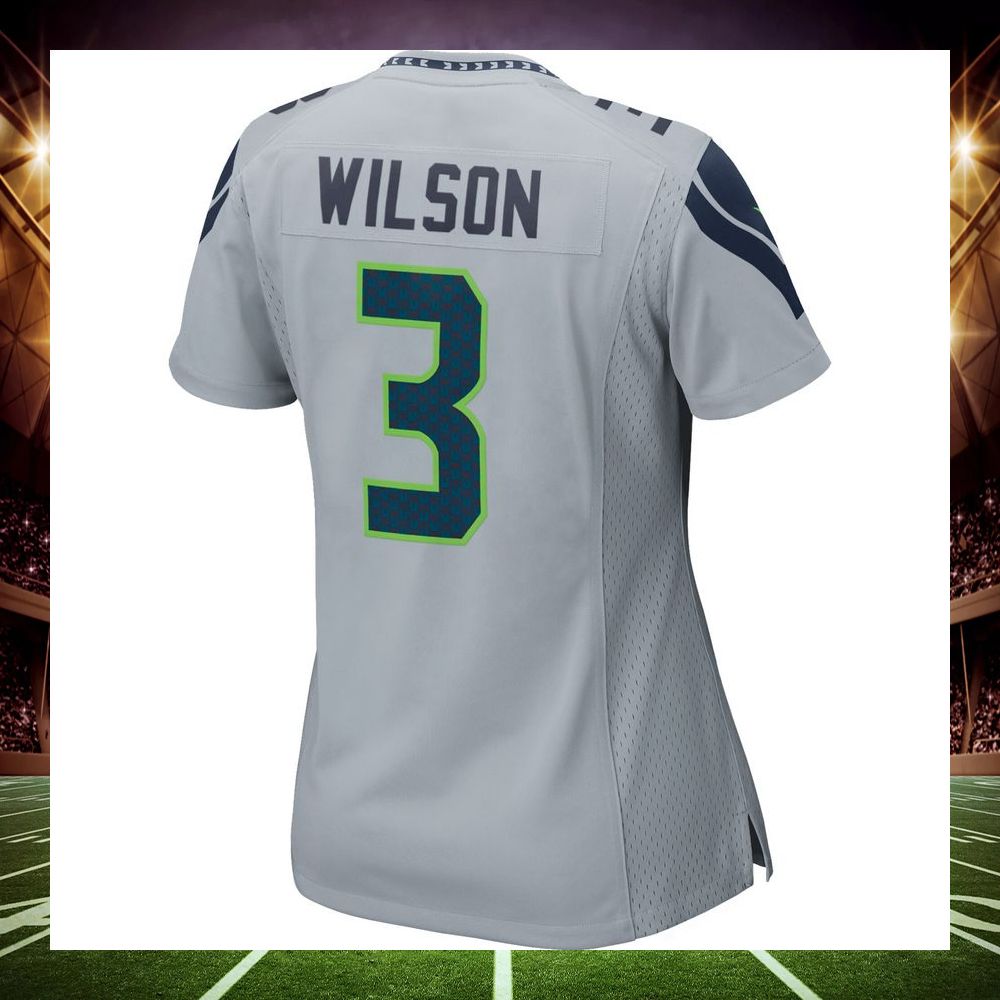 russell wilson seattle seahawks gray football jersey 3 768