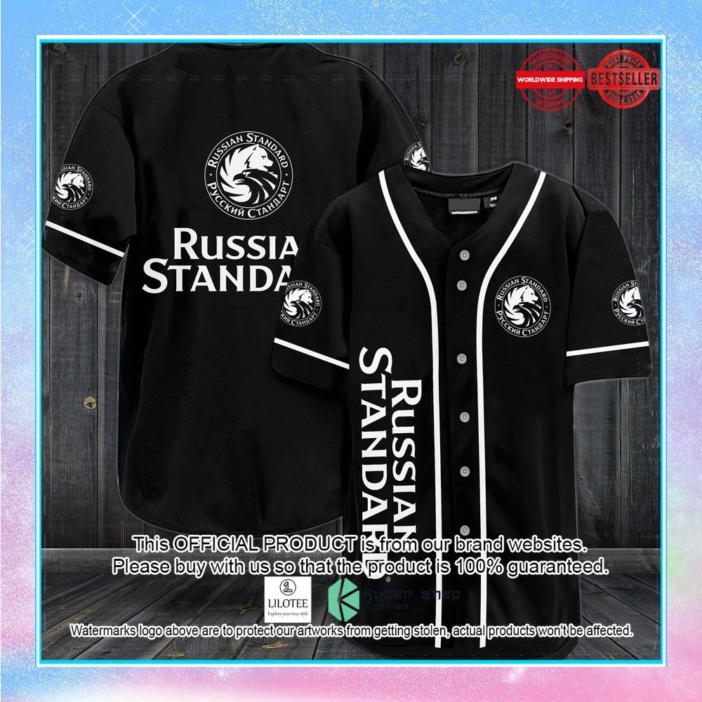 russian standard logo baseball jersey 1 135