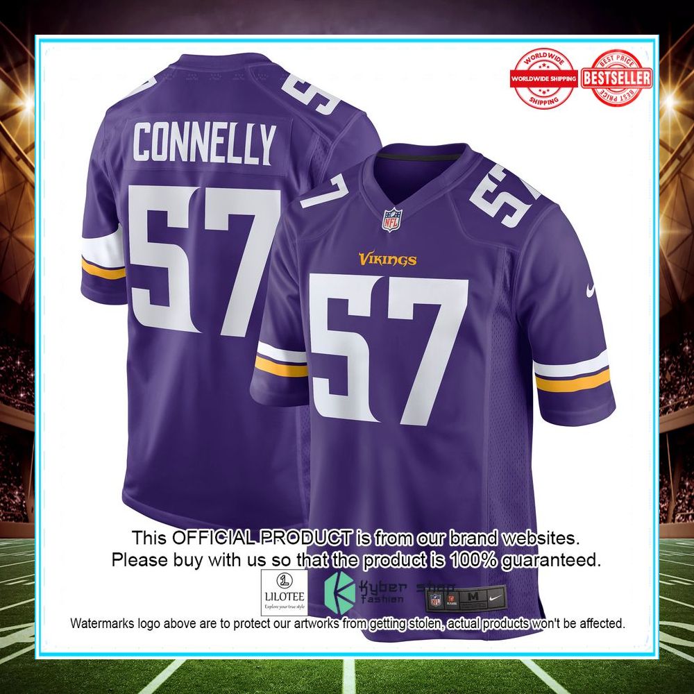 ryan connelly minnesota vikings nike purple football jersey 1 756