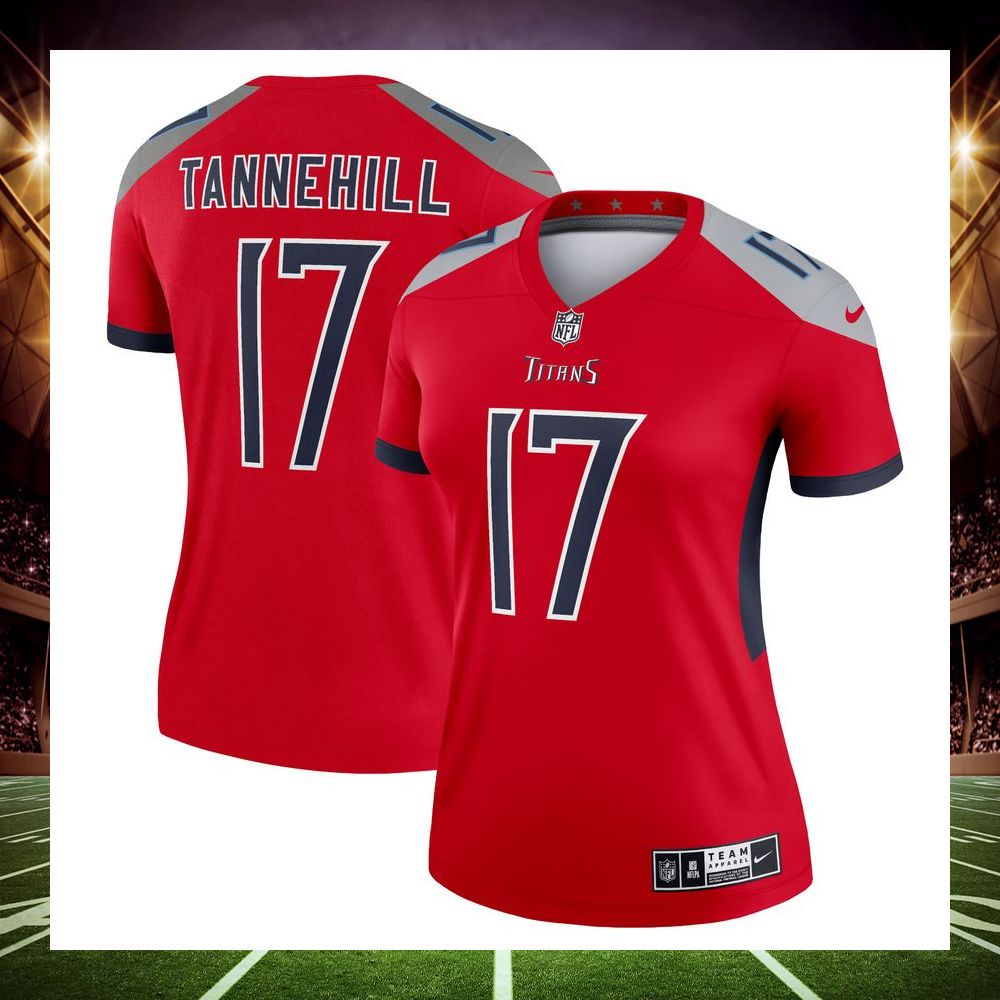 ryan tannehill tennessee titans inverted legend red football jersey 1 456