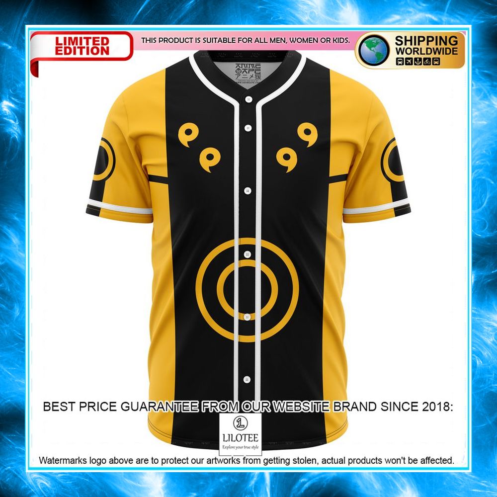 Sage Of 6 Paths Naruto Yellow Baseball Jersey - LIMITED EDITION 5 sage of 6 paths naruto yellow baseball jersey 2 427